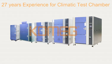 Water Cooled 100L Thermal Shock Test Chamber For Metal / Plastic / Rubber